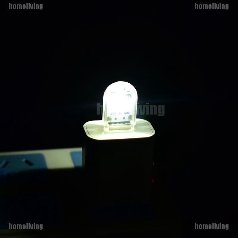 1 Đèn LED USB Mini Ánh Sáng Ban Đêm Cho PC Laptop