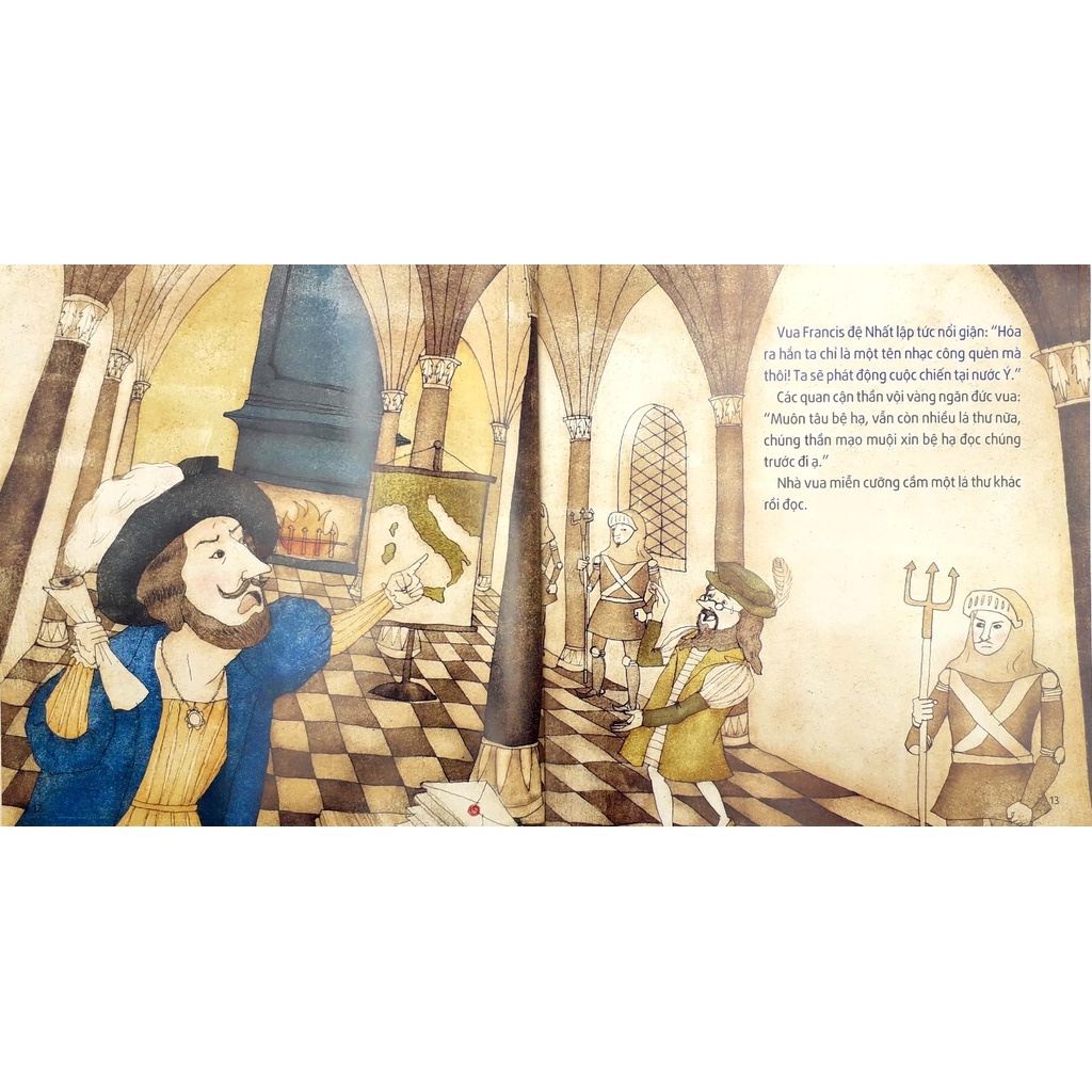 Sách Thiếu Nhi - Tuyển Tập Truyện Tranh Danh Nhân Thế Giới - Leonardo Da Vinci - Thiên Tài Toàn Năng
