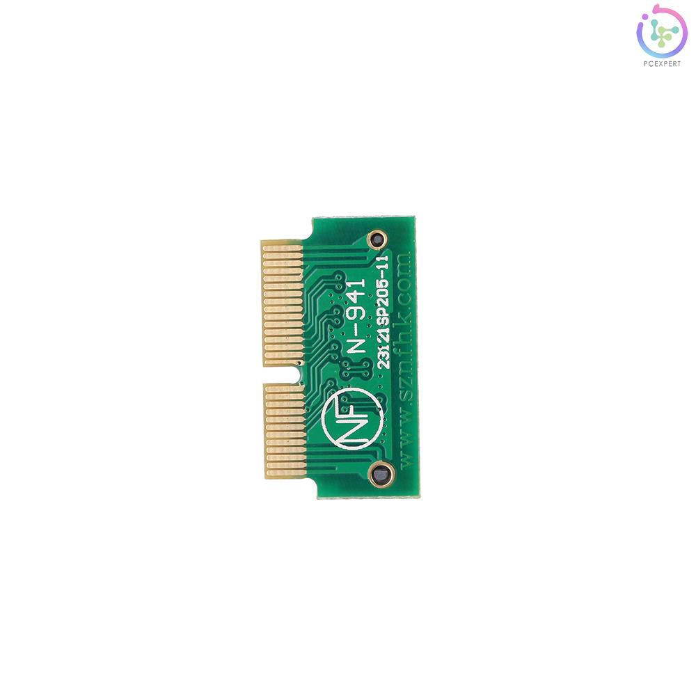 PCER♦12+16Pin NGFF M.2 NVME SSD Convert Card Adapter Card For Upgrade 2013-2015 MacBook Air A1465 A1