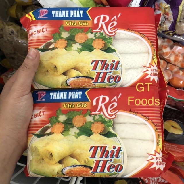 Gói 25 cái chả giò rế Thịt Heo 400g