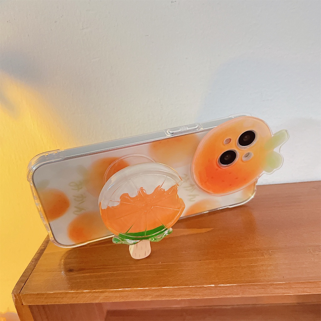 Giá Đỡ Điện Thoại Hình Cây Kem 3D Có Thể Thu Gọn Chống Rơi Tiện Dụng