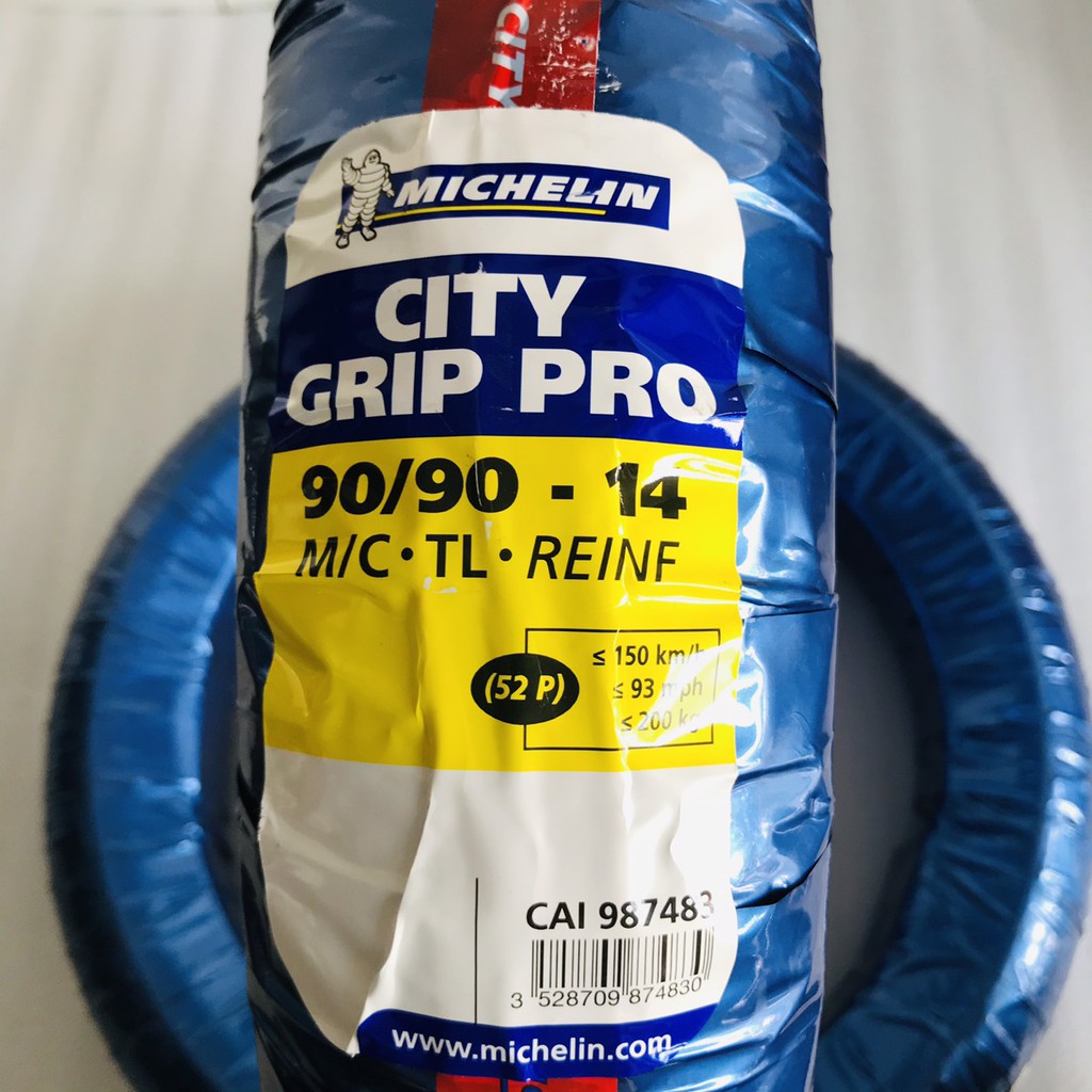 Vỏ Michelin City Grip Pro Không Ruột cho các dòng xe Air Blade, Vario, Winner, Exciter