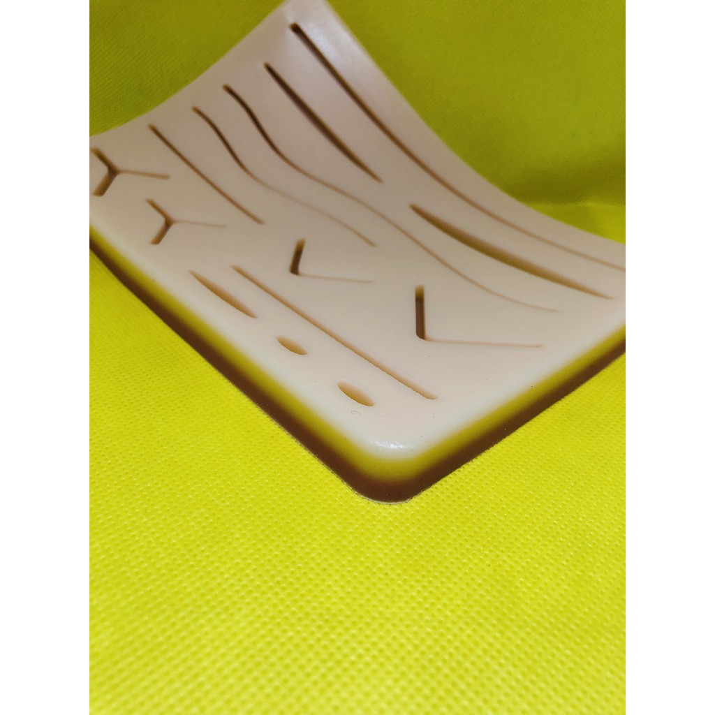 Da Gỉa Tập Khâu Vết Mổ Bằng Silicon Chuyên Dụng Thực Tập Khâu Chỉ Cho Sinh Viên Y Khoa