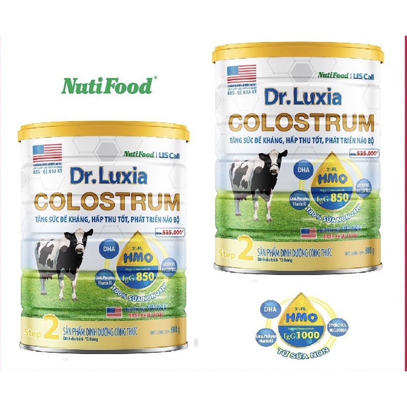 Sữa Dr.luxia Colostrum Step2 (6-12)