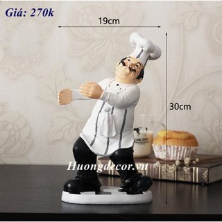 Tượng đầu bếp ( nhiều kiểu) a395