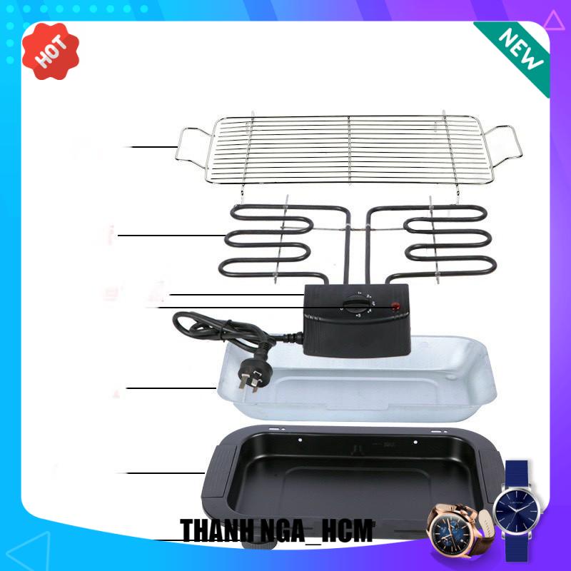 Bếp Nướng Điện Không Khói BBQ 1800W BYH6- Hàng loại 1 an toàn, chất lượng cao cho mọi nhà