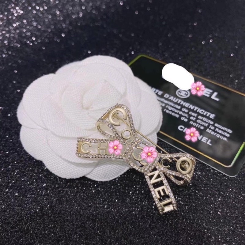 Tang cài áo đính đá cài áo yls nơ dior hoa mai đính đá cao câp phụ kiện trang sức Hari korea accessories
