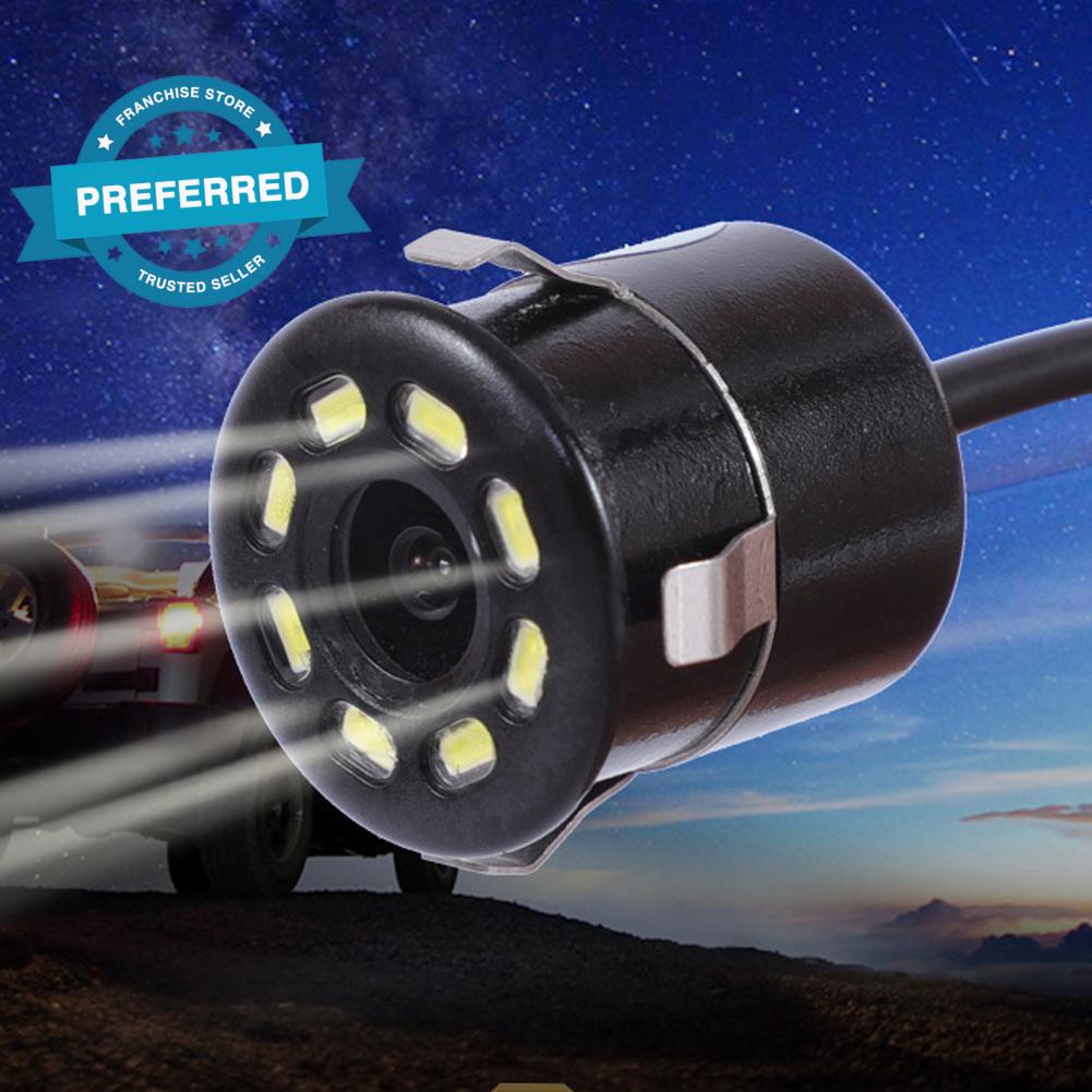 Camera chiếu hậu 170 CMOS 8 LED B5C0 chống thấm nước cho xe hơi