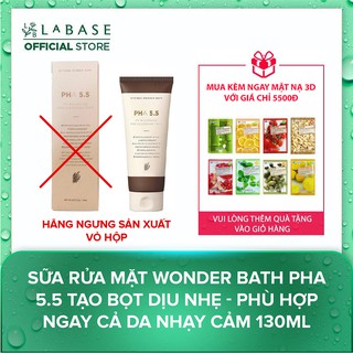 Sữa rửa mặt wonder bath pha 5.5 tạo bọt dịu nhẹ - ảnh sản phẩm 1