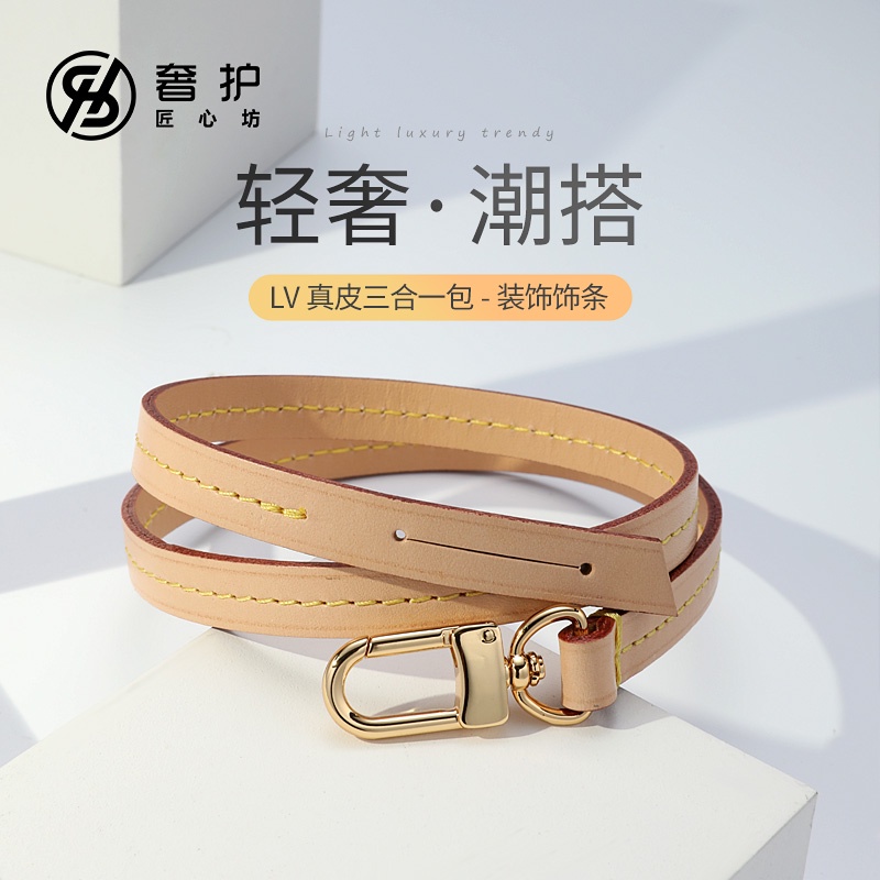 Dây Đeo Túi Xách Ba Trong Một Bằng Da Bò Thật Handmade Thay Thế
