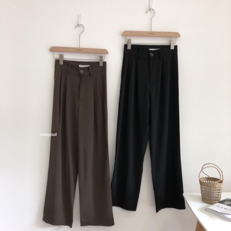 Thanh lý quần vải xuông của Seeyoul.clothing  newtag