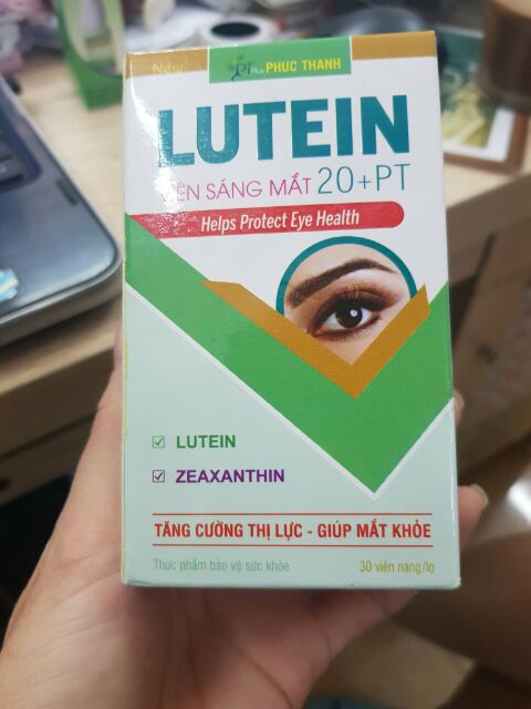 Viên sáng mắt lutein 20mg ( lọ 30v ) | BigBuy360 - bigbuy360.vn