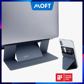 Giá Đỡ Moft Laptop Stand + Moft Phone Stand, Bộ Đôi Hoàn Hảo Cho Laptop & SmartPhone Trong Công Việc