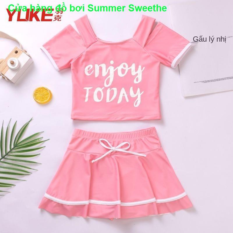 Áo tắm trẻ em, váy xẻ tà cho bé gái, big bé, gái hàn quốc, công chúa dễ thương) | BigBuy360 - bigbuy360.vn
