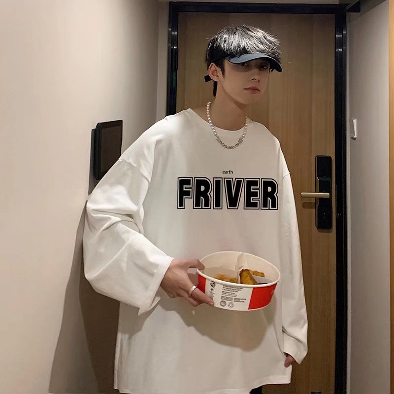 Áo Thun Nam Tay Ngắn Dáng Rộng Phong Cách Hip Hop Size M-5XL