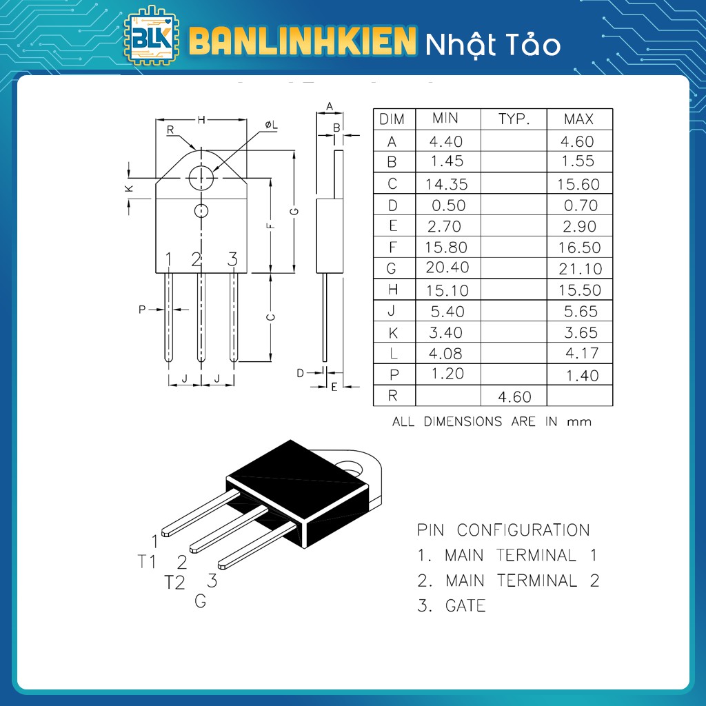 BTA41-600B Nhậu Khẩu Hàng Chính Hãng | BigBuy360 - bigbuy360.vn