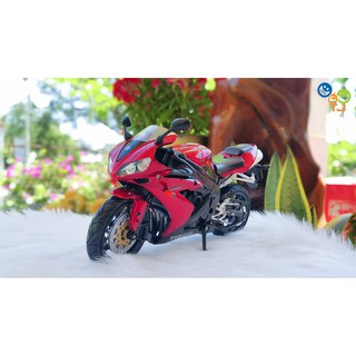 Xe mô hình Yamaha r1 exup đỏ 1:12 newray