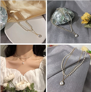 Dây Chuyền Mặt Tròn Họa Tiết Đồng Xu Phong Cách Bohemian