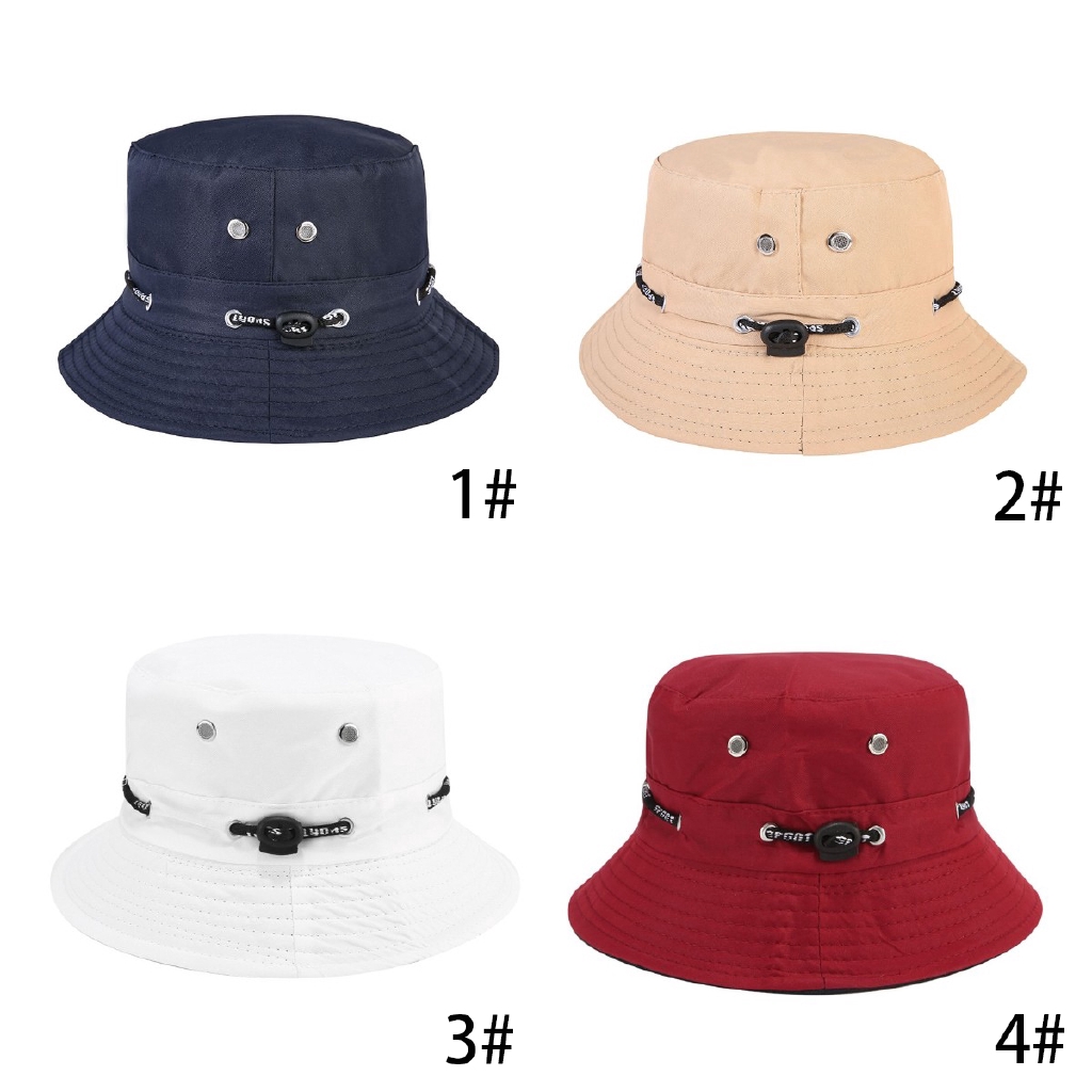 Unisex Bucket Hat Hunting Fishing Cap Summer Travel Sun Screen Hats