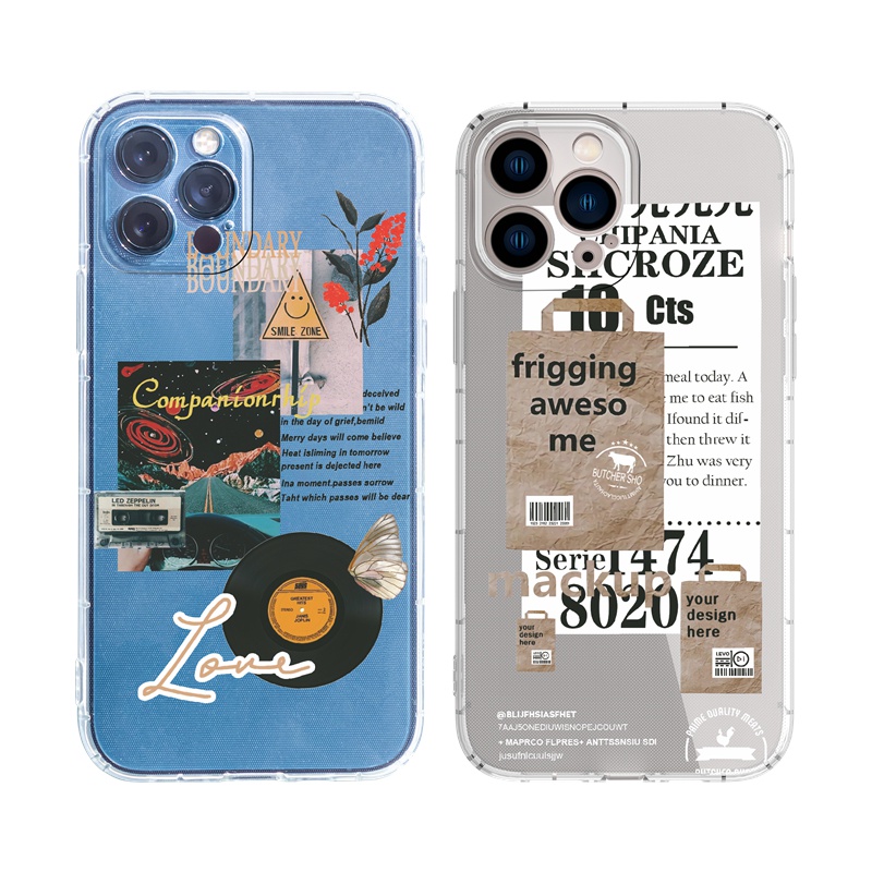 Ốp lưng iphone Ốp Điện Thoại Silicon TPU Mềm Cho iPhone 13 12 Mini 11 10 Pro XS Max X XR 8 7 6 6S Plus SE 2020 2022 SE2