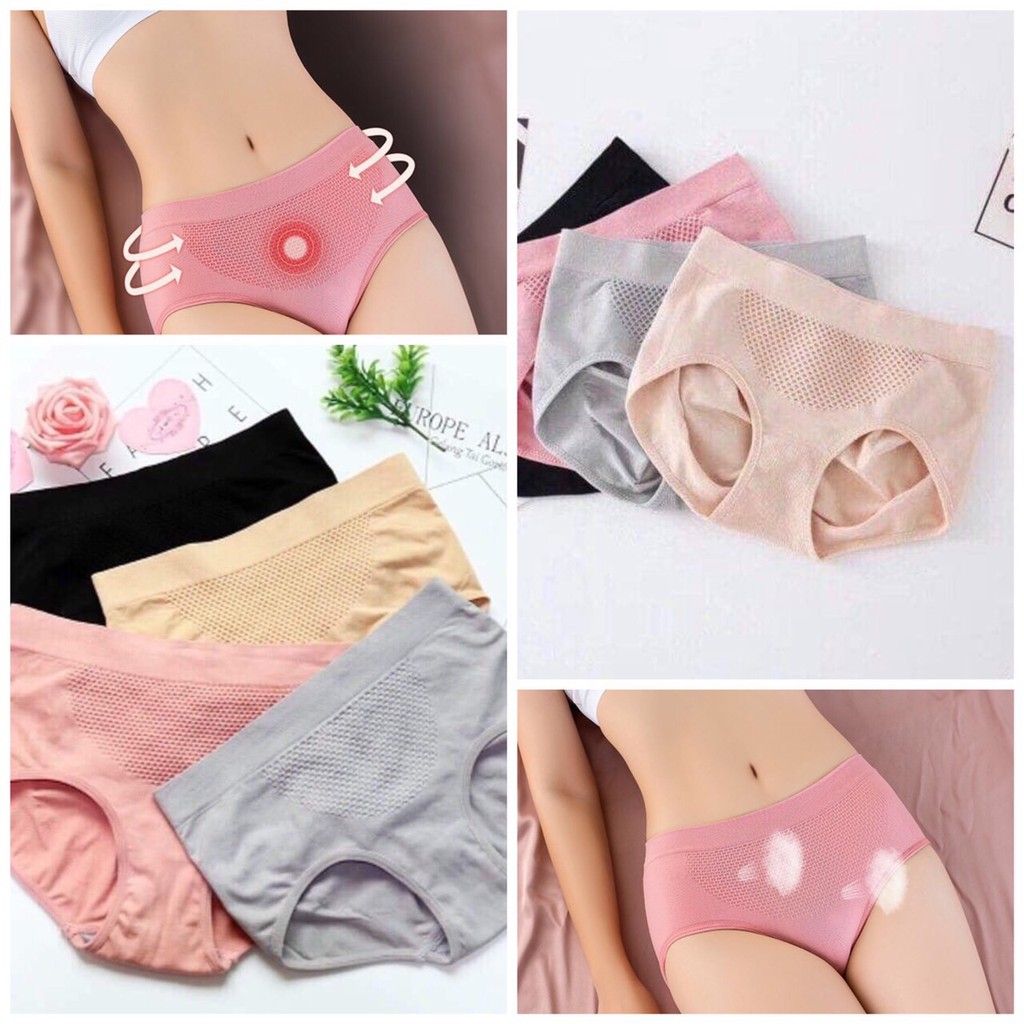 Quần lót nữ nâng mông gen bụng kháng khuẩn xuất Nhật