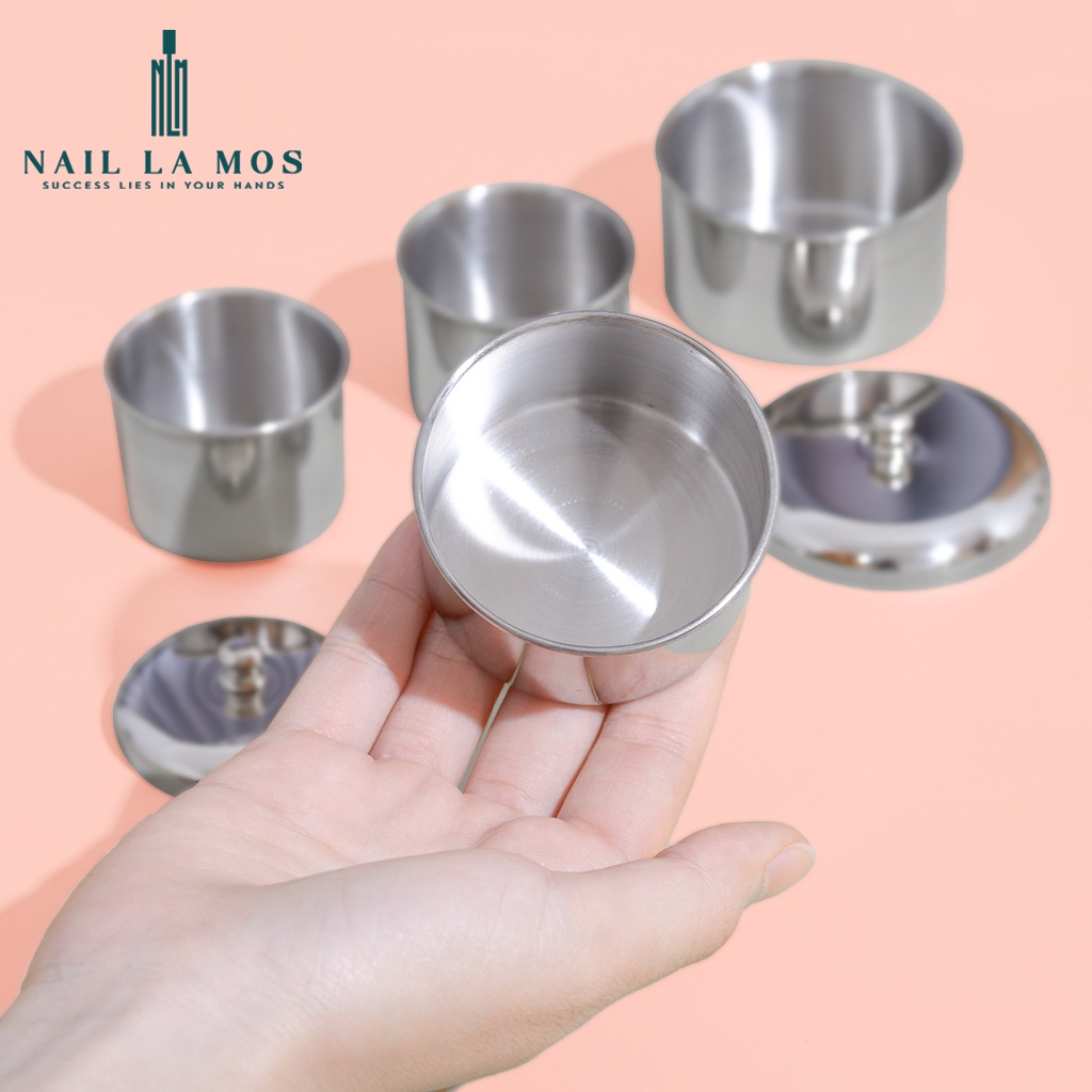 Bộ 3 nồi inox đựng lưu huỳnh và bột tiện lợi