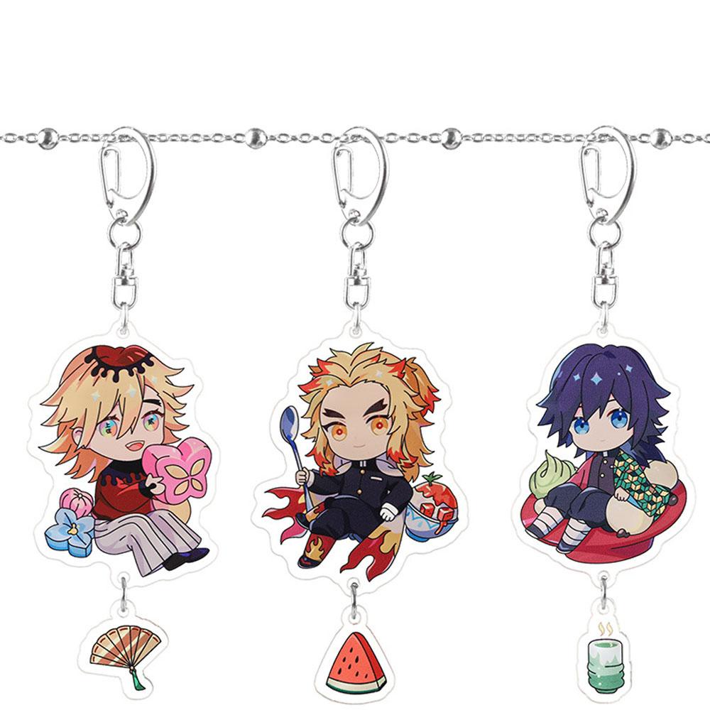 Móc Khóa Hình Demon Slayer Kimetsu No Yaiba Tanjirou Inosuke