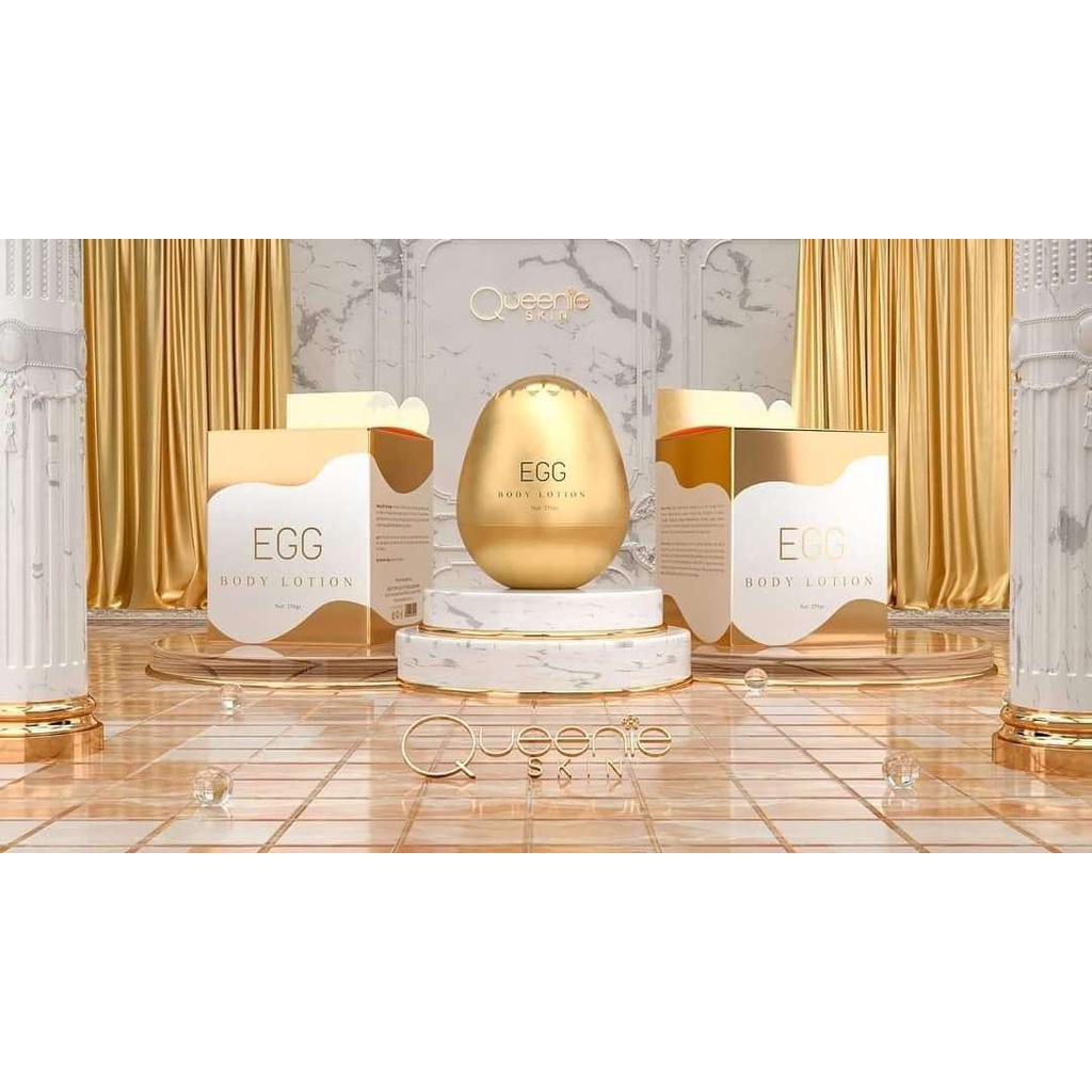 Kem dưỡng Body Trứng Vàng Queenie Skin 250g tặng kèm nạ trứng