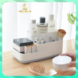 Kệ đựng mỹ phẩm mini, khay đựng mỹ phẩm đồ trang điểm để bàn