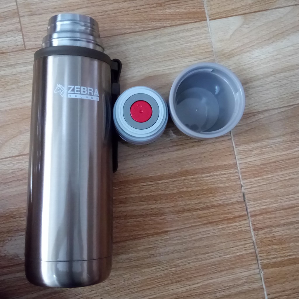 Bình giữ nhiệt có dây xách 500ml - Zebra 112651
