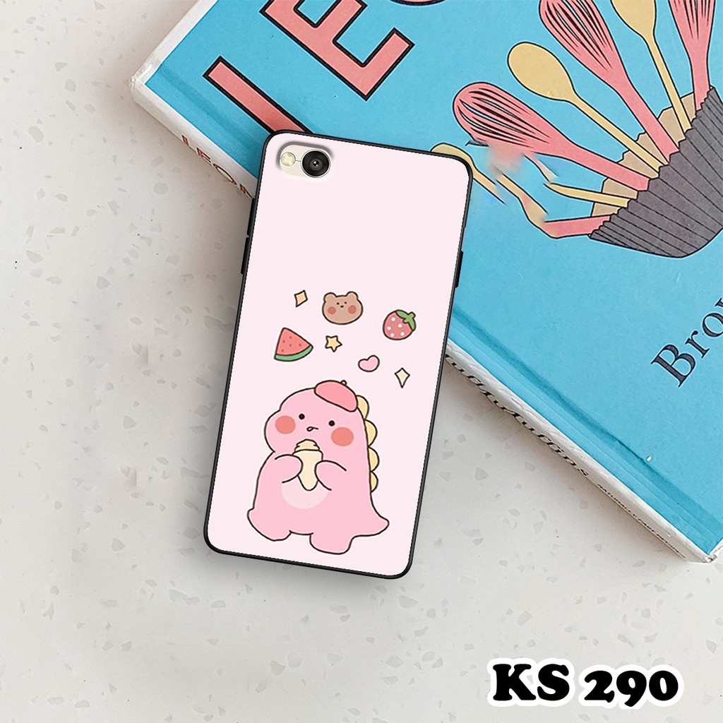 Ốp lưng Xiaomi Redmi 4 - Redmi 4A - Redmi 4X - Ốp in hình khủng long,dinosaur dễ thương