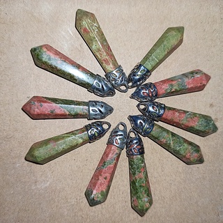 Mặt dây chuyền đá Unakite