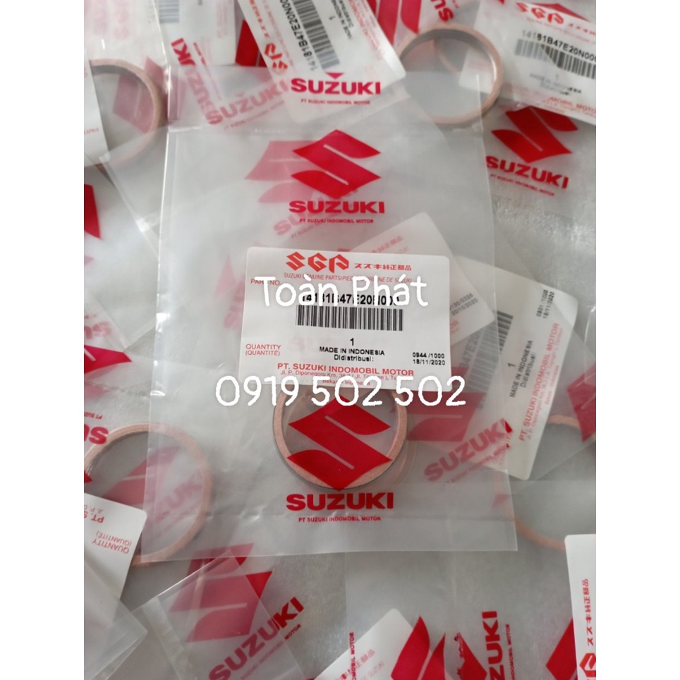 RON CỔ PÔ CÓ VỈ - 14181B47E20N000 - RAIDER XĂNG CƠ CHÍNH HÃNG SUZUKI INDONESIA