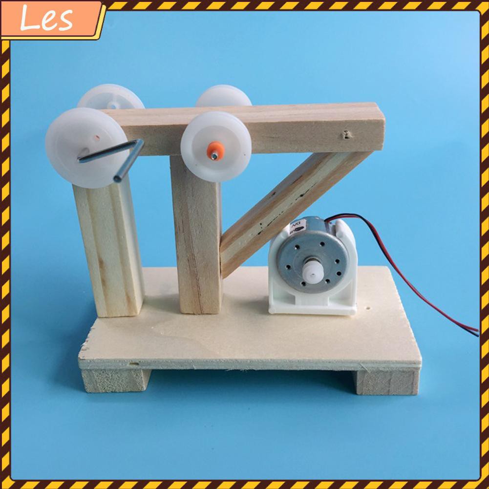 Đồ Chơi Lắp Ráp Mô Hình Máy Phát Điện Bằng Gỗ