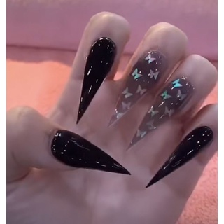 Nailbox móng up đen huyền bí