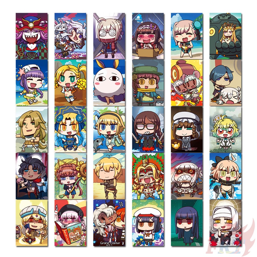 Bộ 60 miếng sticker hoạt hình Fate / Stay Night series 02 q chống nước thời trang DIY
