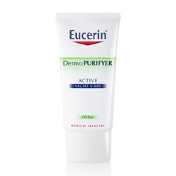 Kem dưỡng ẩm cân bằng dầu cho da mụn Active Night - Eucerin