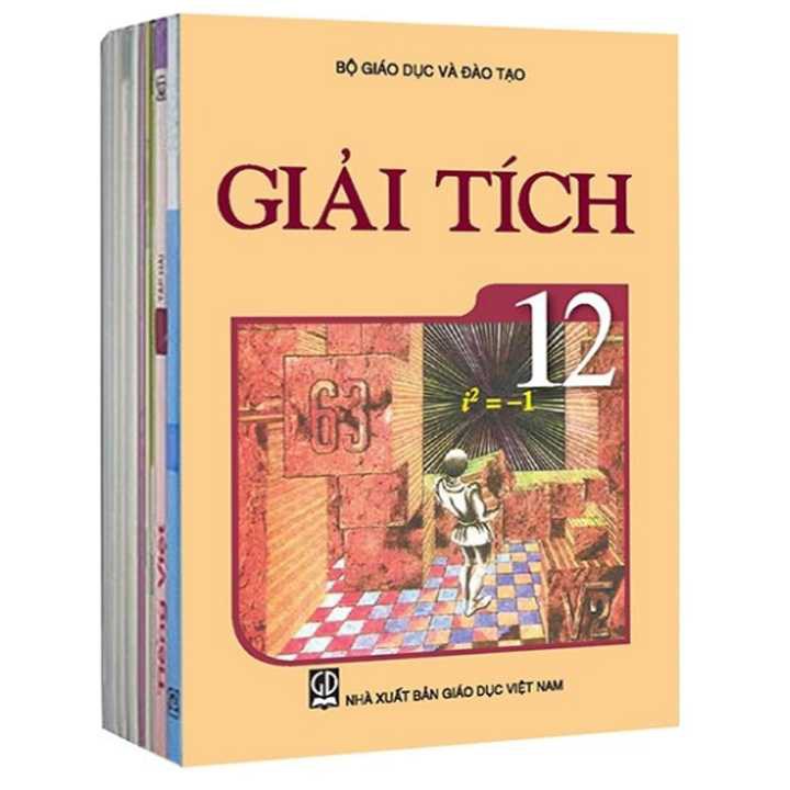 Sách - Trọn bộ sách giáo khoa lớp 12