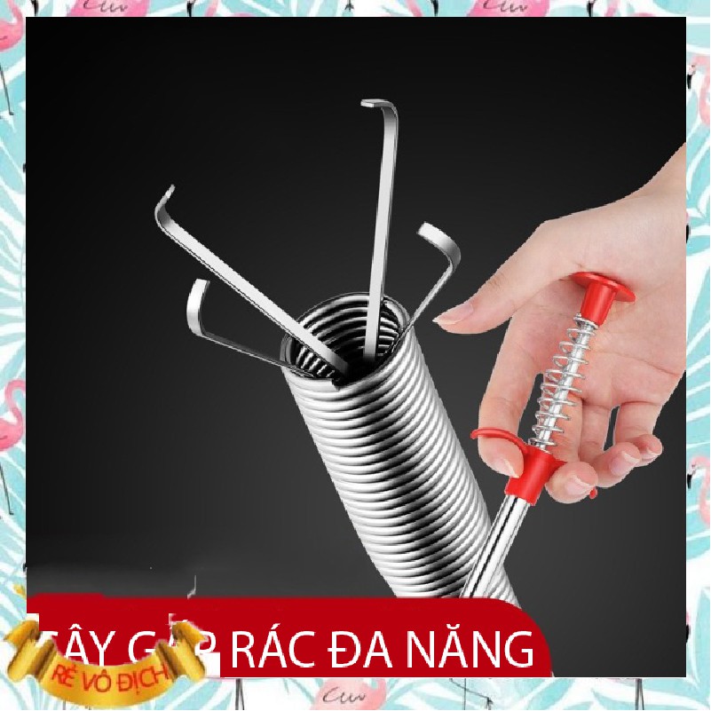 Dụng Cụ Gắp Rác,Thông Tắc Cống Nhanh Chóng,Cây Móc Rác,Que Lấy Rác Thông Minh
