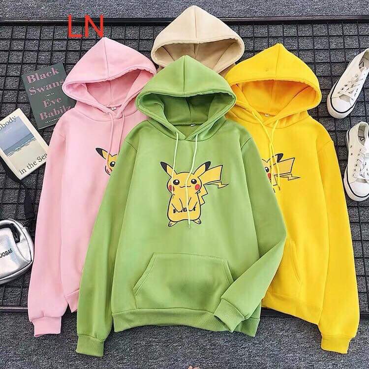 Áo hoodie mèo điện LNG1119