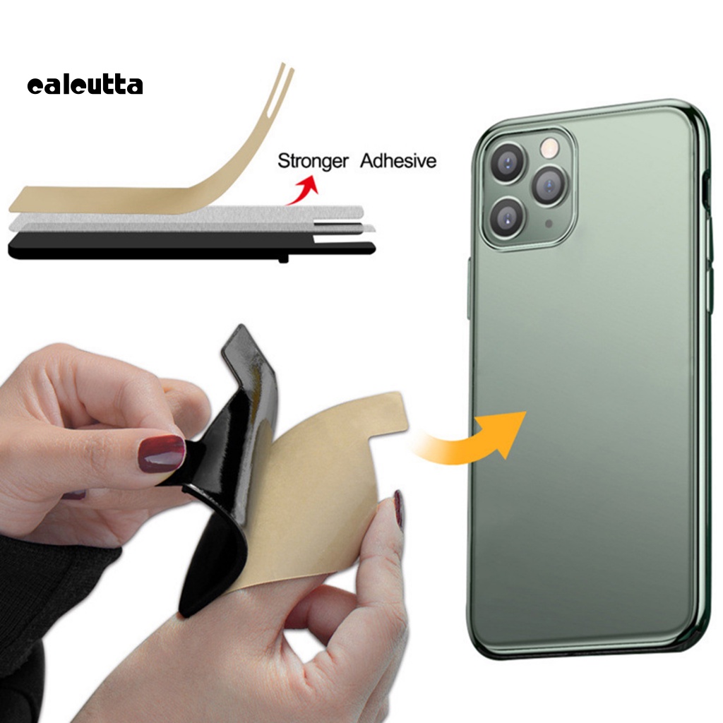 Ngăn Đựng Thẻ Gắn Lưng Điện Thoại Bằng Silicon Tiện Dụng