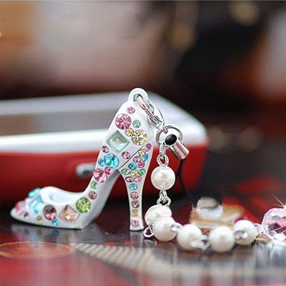 Móc Khóa Đính Ngọc Trai Nhân Tạo Thời Trang Tinh Tế Cho Điện Thoại / Túi Xách