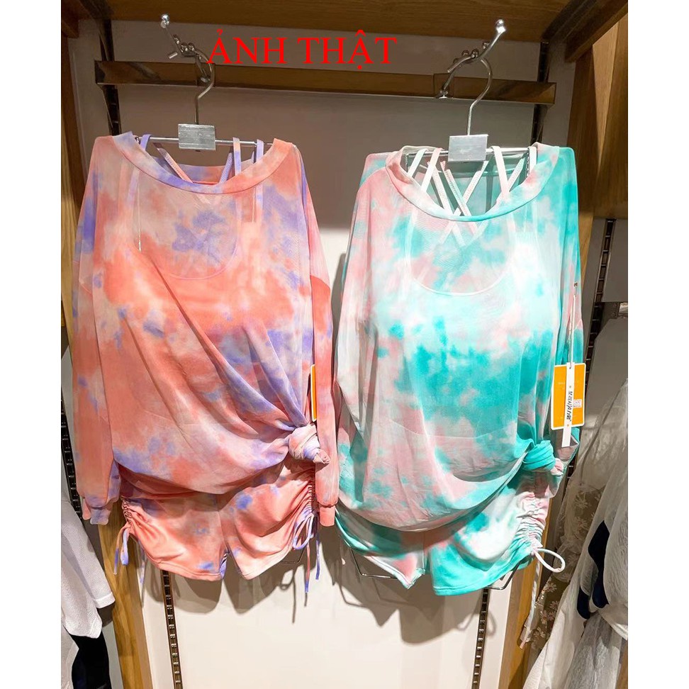 Bộ Đồ Bơi Nữ Bikini 3 Mảnh Kiểu Dáng Thể Thao - Bộ Quần Áo Đi Biển Đẹp M0065