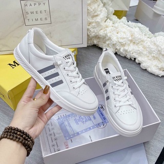 Sneaker vạch ghi xám - Bunny Shoes