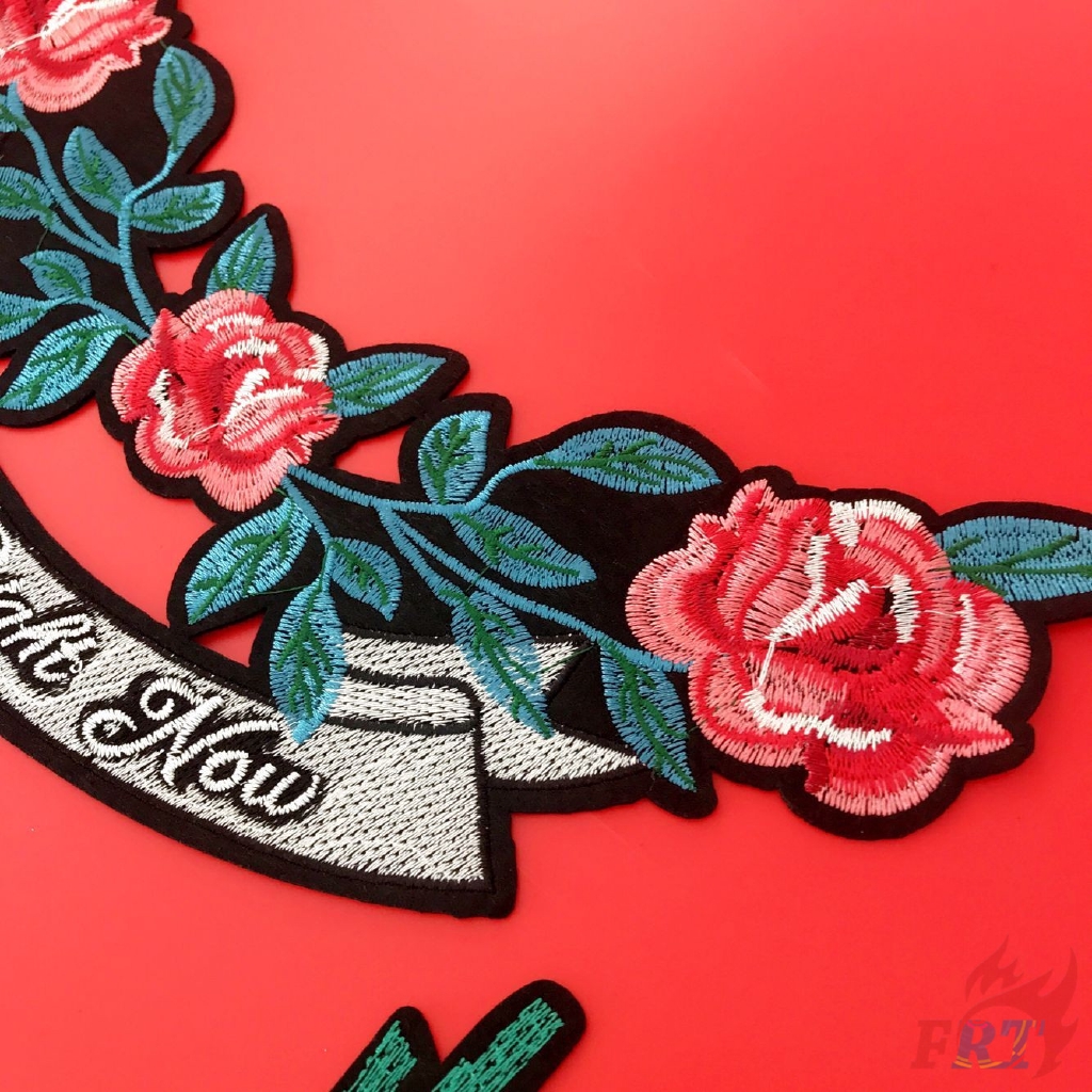 ☸ Forest Party - Rabbit &amp; Flower Patch ☸ 1Pc Animals / Plants Diy Sew on Iron on Badges Patches（L-11904）