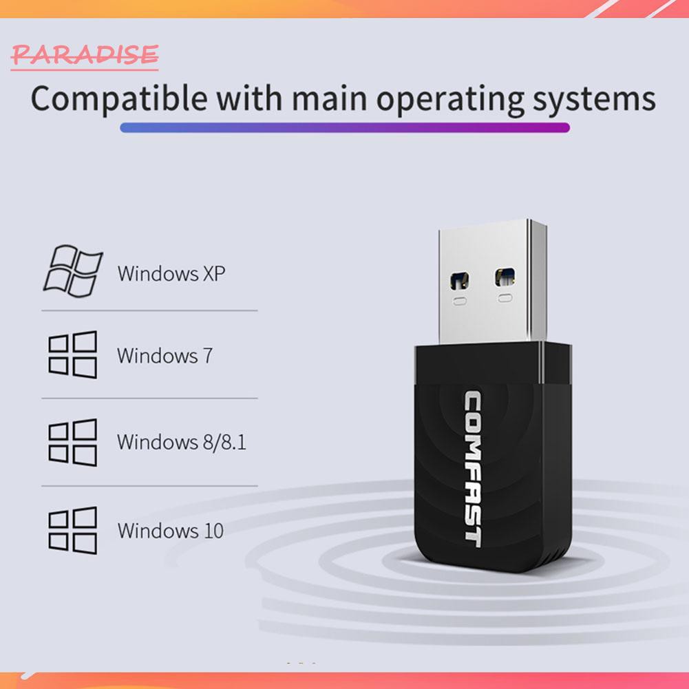 COMFAST Usb Thu Sóng Wifi 1300mbps 802.11 B / G / N