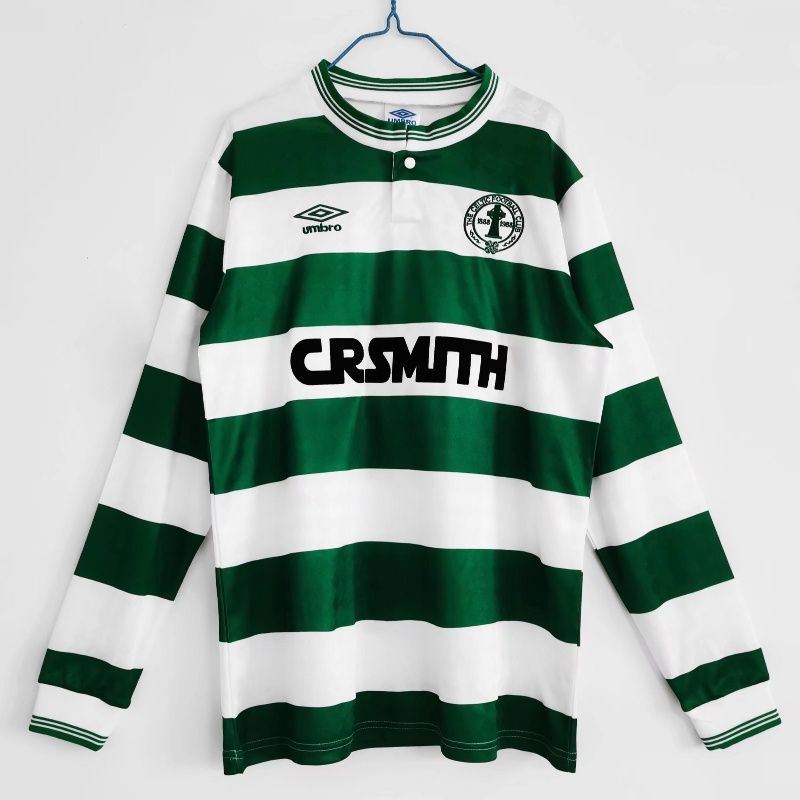 Áo Thun Đội Tuyển Celtic Tay Dài 1987/88 Thời Trang Năng Động
