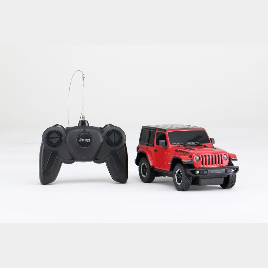 Đồ chơi xe hơi điều khiển từ xa Rastar - Xe điều khiển 1:24 Jeep Wrangler JL_màu Đỏ - Mã: R79500/RED