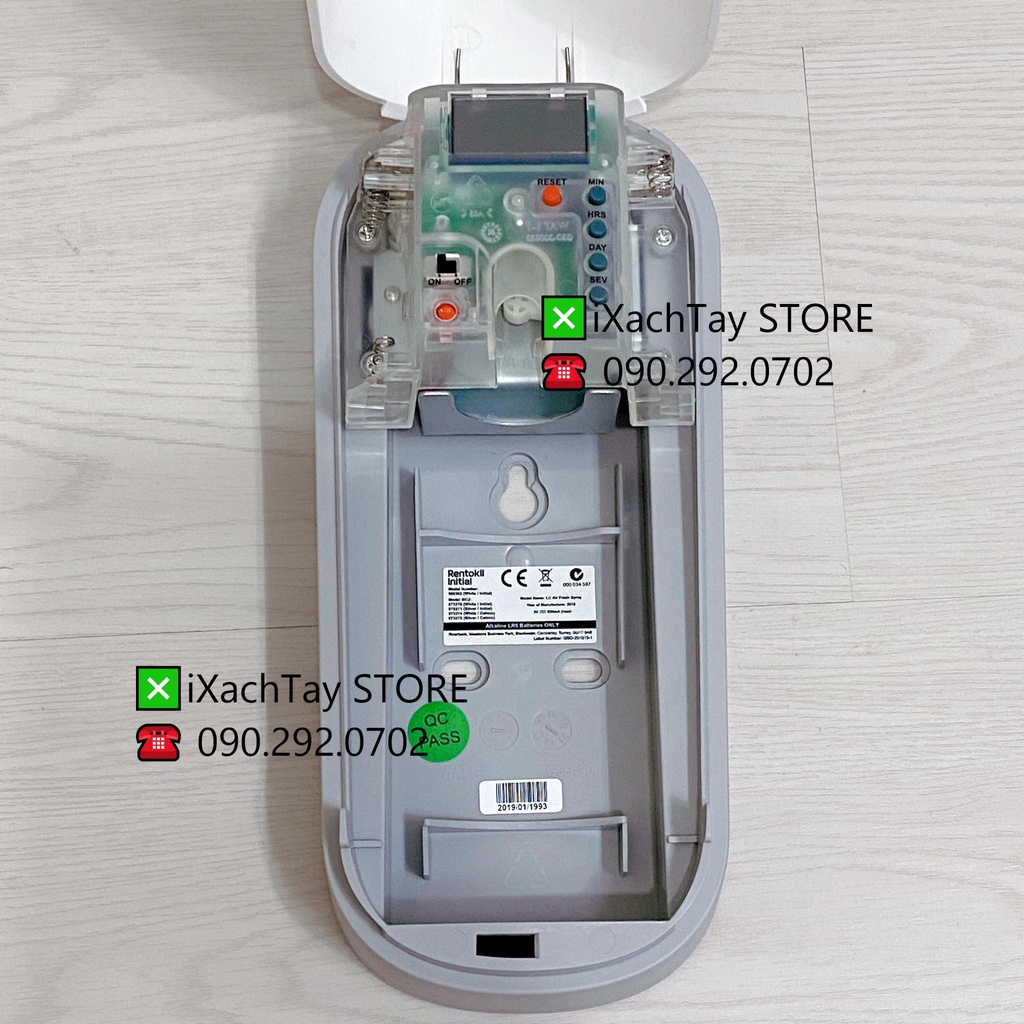 Máy xịt khử mùi Initial New 85-90%