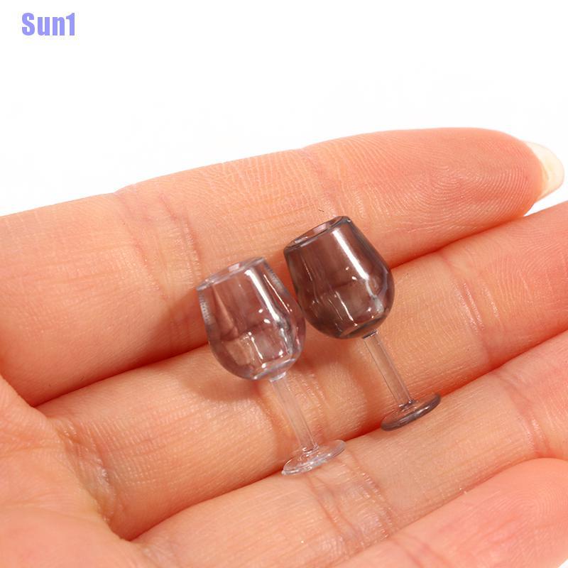 Bộ 10 Cốc Nhựa Trong Suốt Dùng Trang Trí Nhà Cửa